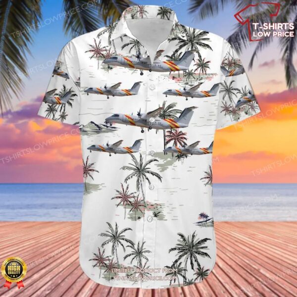 De Havilland Canada Dash 8-311 Metrea Hawaiian Shirt De Havilland Canada Dash 8-311 Metrea Hawaiian Shirt