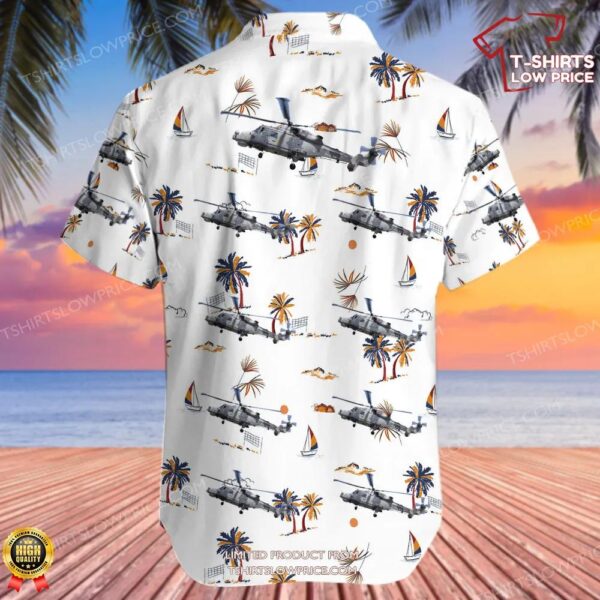 Agusta-Westland AW-159 Wildcat HMA2 United Kingdom Royal Navy Hawaiian Shirt Agusta-Westland AW-159 Wildcat HMA2 United Kingdom Royal Navy Hawaiian Shirt