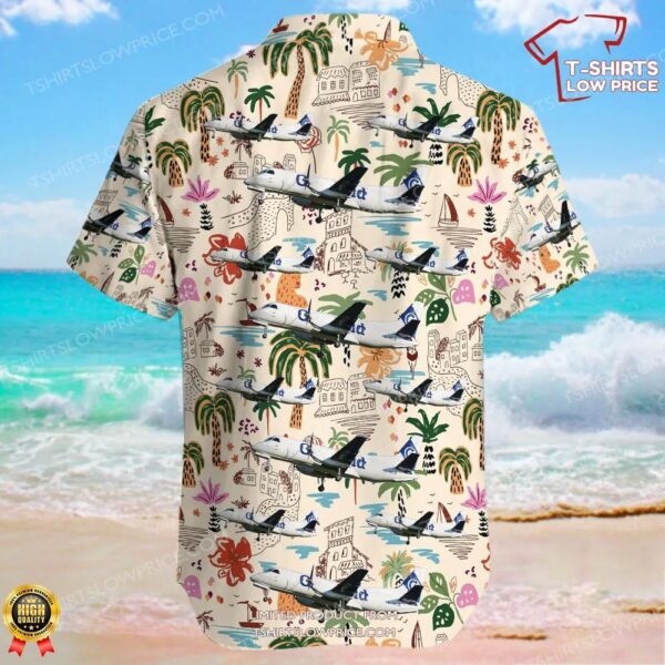 Saab 340B+ Cranfield University Hawaiian Shirt Saab 340B+ Cranfield University Hawaiian Shirt