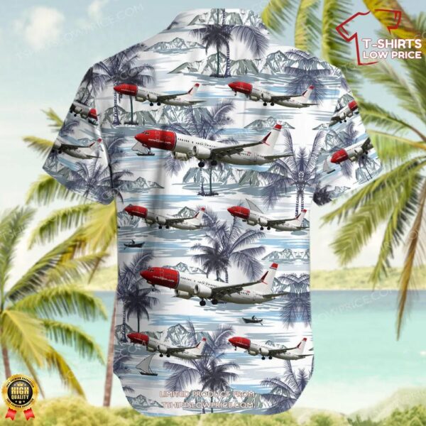 Boeing 737-8 MAX Norwegian Hawaiian Shirt