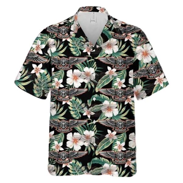 Us Navy Enlisted Aviation Warfare Specialist Hawaiian Shirt
