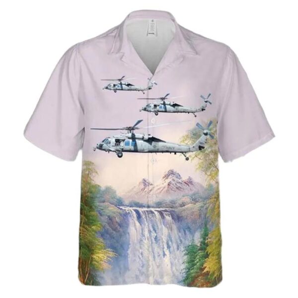 Us Navy Knight Hawk Helicopter Hawaiian Shirt Us Navy Knight Hawk Helicopter Hawaiian Shirt