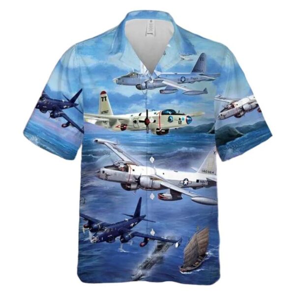 Us Navy Lockheed P-2 Neptune Hawaiian Shirt