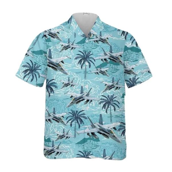 Us Navy Mcdonnell Douglas F-a-18 Hornet Hawaiian Shirt Us Navy Mcdonnell Douglas F-a-18 Hornet Hawaiian Shirt