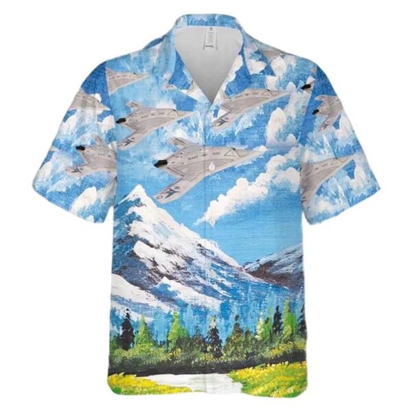 Us Navy Northrop Grumman X-47b Hawaiian Shirt Us Navy Northrop Grumman X-47b Hawaiian Shirt