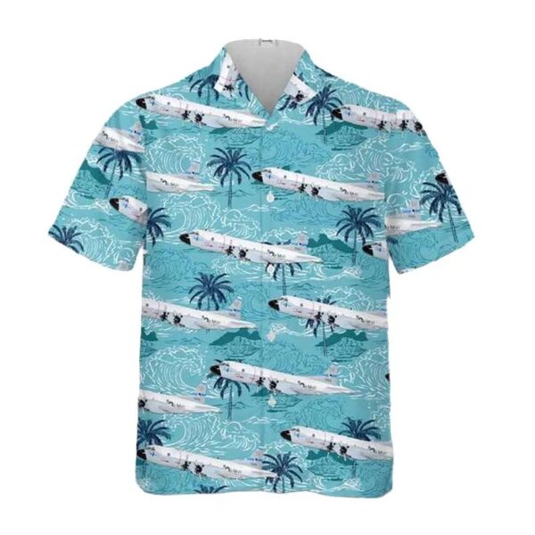 Us Navy P-3 Orion Of Vp-50 Blue Dragons Hawaiian Shirt Us Navy P-3 Orion Of Vp-50 Blue Dragons Hawaiian Shirt