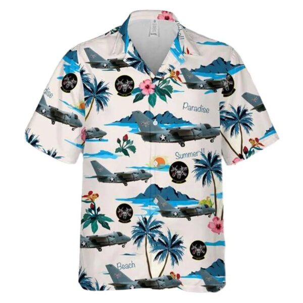 Us Navy S-3b Of Vx-30 Bloodhounds Hawaiian Shirt Us Navy S-3b Of Vx-30 Bloodhounds Hawaiian Shirt