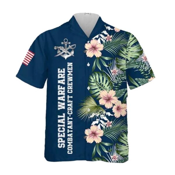 Us Navy Special Warfare Combatant-craft Crewmen Hawaiian Shirt Us Navy Special Warfare Combatant-craft Crewmen Hawaiian Shirt
