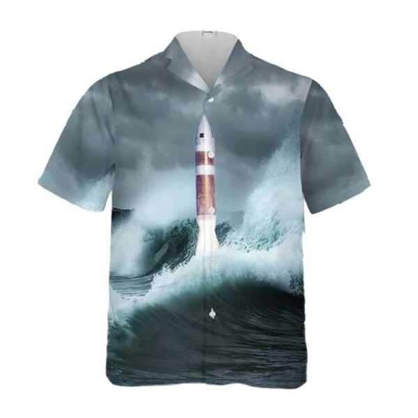 Us Navy Ugm-73 Poseidon Hawaiian Shirt