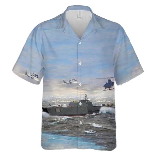Us Navy Uss Independence (lcs-2) Hawaiian Shirt