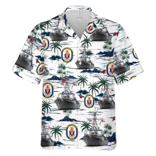 Us Navy Uss Ramage (ddg-61) Hawaiian Shirt