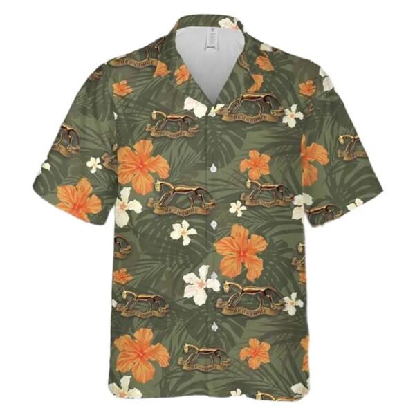 British Army Berkshire Yeomanry Hawaiian Shirt British Army Berkshire Yeomanry Hawaiian Shirt