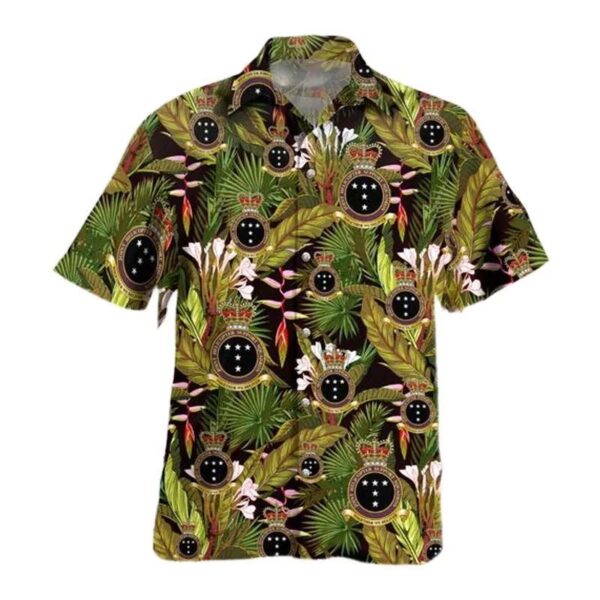British Army Joint Helicopter Support Squadron Hawaiian Shirt British Army Joint Helicopter Support Squadron Hawaiian Shirt