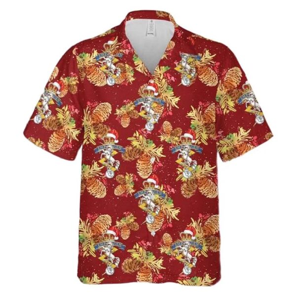 Canadian Army Corps Of Royal Canadian Electrical And Mechanical Engineers (rceme) Christmas Hawaiian Shirt Canadian Army Corps Of Royal Canadian Electrical And Mechanical Engineers (rceme) Christmas Hawaiian Shirt