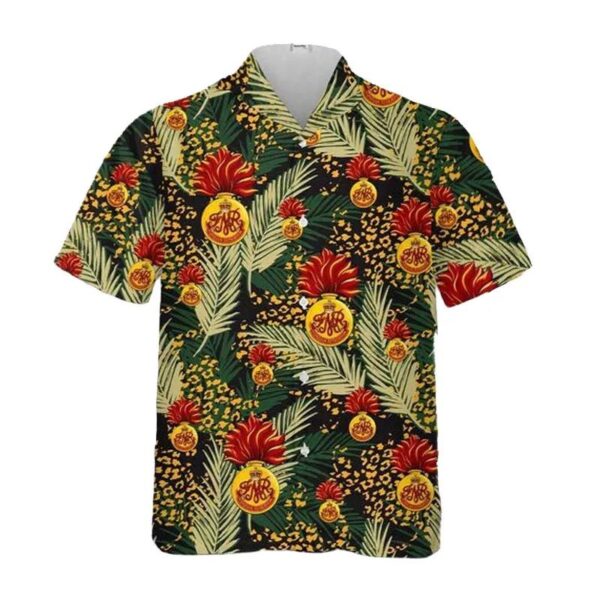 Canadian Army Les Fusiliers Mont-royal Hawaiian Shirt