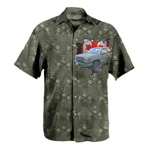 Canadian Army Milcots Hawaiian Shirt Canadian Army Milcots Hawaiian Shirt