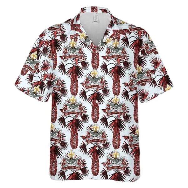 Canadian Army Regiment De La Chaudiere Hawaiian Shirt Canadian Army Regiment De La Chaudiere Hawaiian Shirt