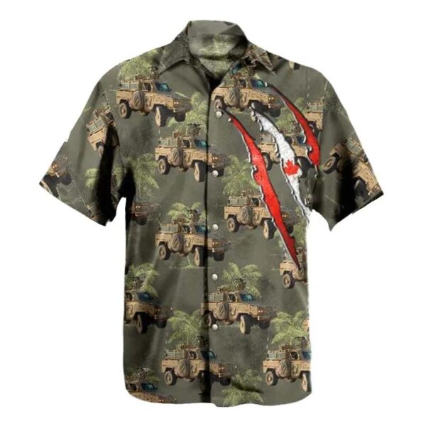 Canadian Army Rg-31 Nyala Hawaiian Shirt Canadian Army Rg-31 Nyala Hawaiian Shirt