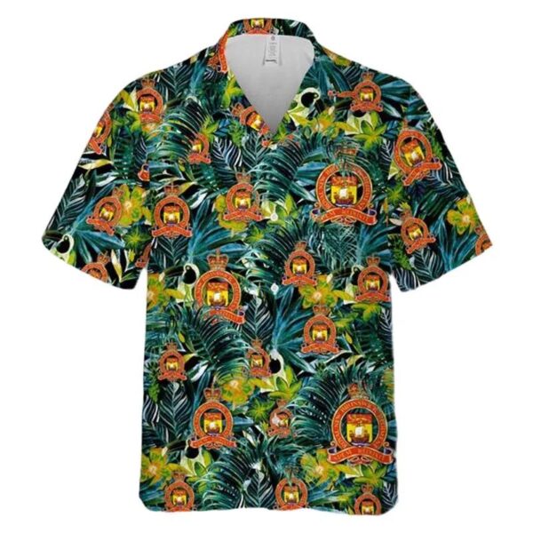 Canadian Army Royal New Brunswick Regiment Hawaiian Shirt