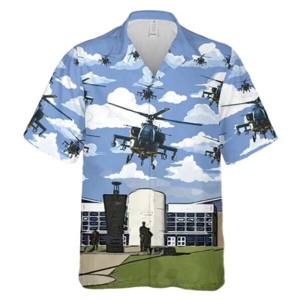 Us Army 101st Airborne Division Ah-64 Apaches Hawaiian Shirt Us Army 101st Airborne Division Ah-64 Apaches Hawaiian Shirt