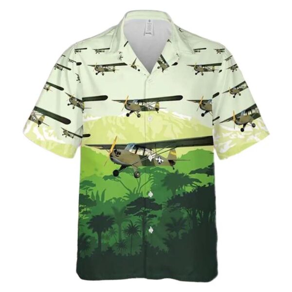 Us Army Aeronca L-3 Hawaiian Shirt Us Army Aeronca L-3 Hawaiian Shirt