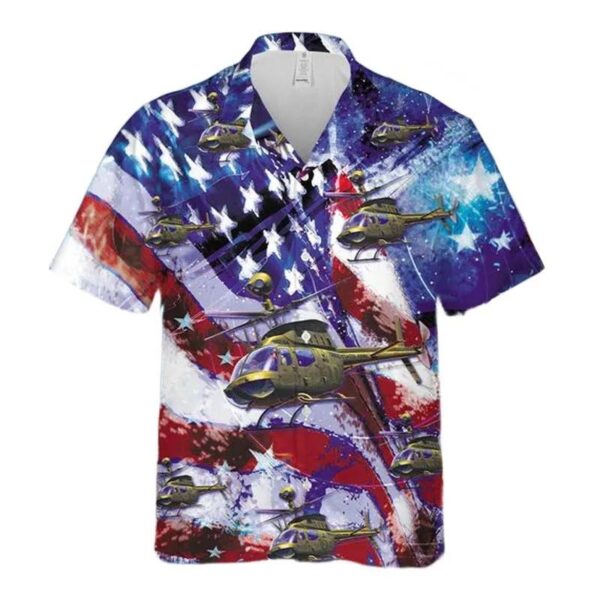 Us Army Bell Oh-58 Kiowa 4th Of July Hawaiian Shirt Us Army Bell Oh-58 Kiowa 4th Of July Hawaiian Shirt
