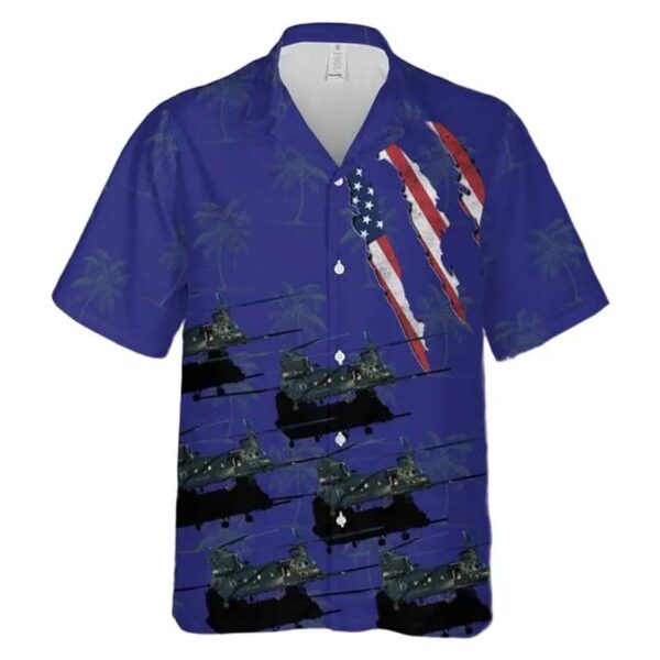 Us Army Boeing Mh-47-g Beast Chinook 160th Soar Night Stalkers Hawaiian Shirt Us Army Boeing Mh-47-g Beast Chinook 160th Soar Night Stalkers Hawaiian Shirt