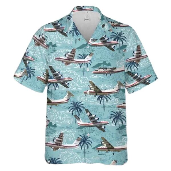 Us Army Dch-7 Dash Airplane Hawaiian Shirt Us Army Dch-7 Dash Airplane Hawaiian Shirt