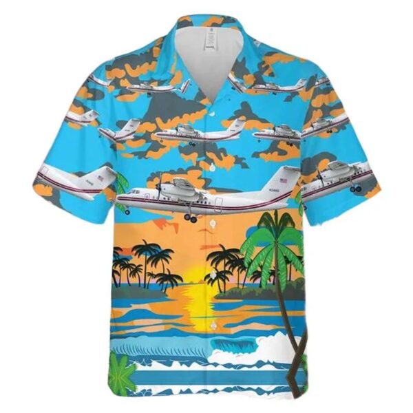 Us Army Dehavilland Dhc-7-102 Dash 7 Hawaiian Shirt Us Army Dehavilland Dhc-7-102 Dash 7 Hawaiian Shirt