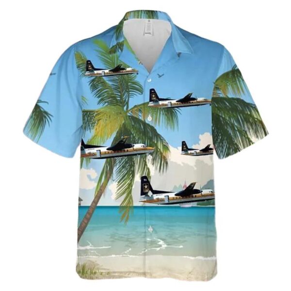 Us Army Fokker C-31a Troopship Asuspine Hawaiian Shirt Us Army Fokker C-31a Troopship Asuspine Hawaiian Shirt