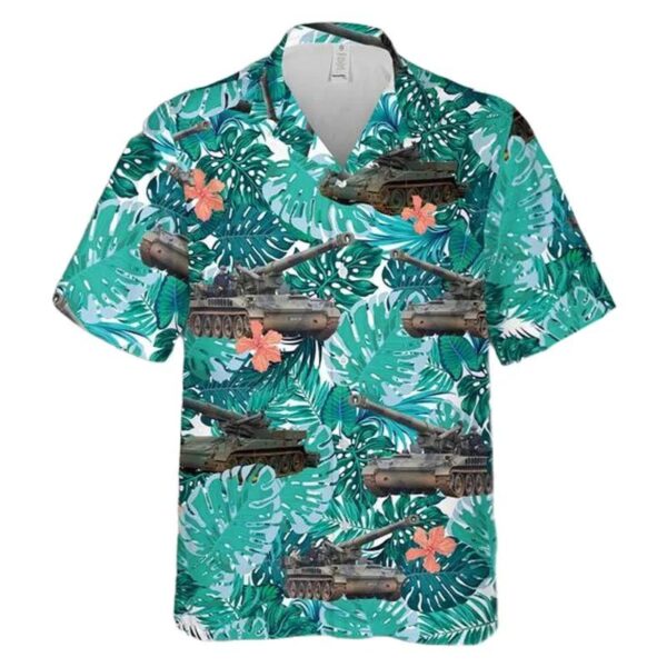 Us Army M110 Howitzer Hawaiian Shirt Us Army M110 Howitzer Hawaiian Shirt