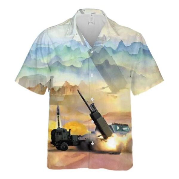 Us Army M142 Himars 157th Field Artillery Regiment Of Colorado Army National Guard Hawaiian Shirt Us Army M142 Himars 157th Field Artillery Regiment Of Colorado Army National Guard Hawaiian Shirt