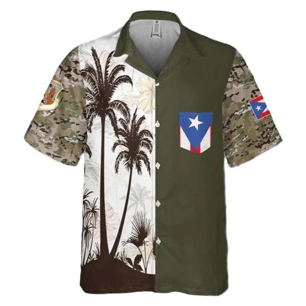 Us Army Puerto Rico Air National Guard Uh-60 Black Hawk Rattle Snake Pocket Hawaiian Shirt Us Army Puerto Rico Air National Guard Uh-60 Black Hawk Rattle Snake Pocket Hawaiian Shirt