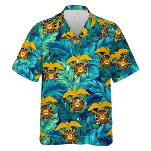 Us Army Quartermaster Officers Hawaiian Shirt Us Army Quartermaster Officers Hawaiian Shirt