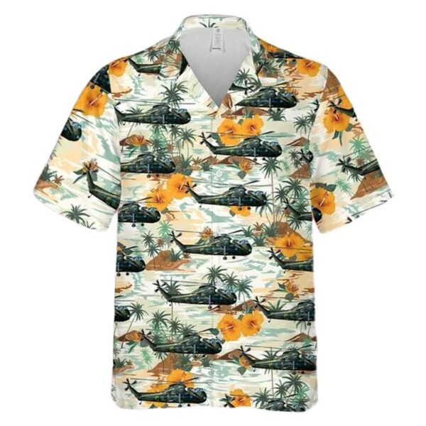 Us Army Sikorsky Ch-37b Mojave (s-56) Hawaiian Shirt Us Army Sikorsky Ch-37b Mojave (s-56) Hawaiian Shirt
