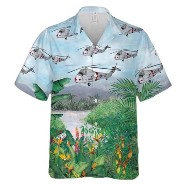 Us Army Sikorsky Medevac Ch-34c Choctaw Hawaiian Shirt Us Army Sikorsky Medevac Ch-34c Choctaw Hawaiian Shirt