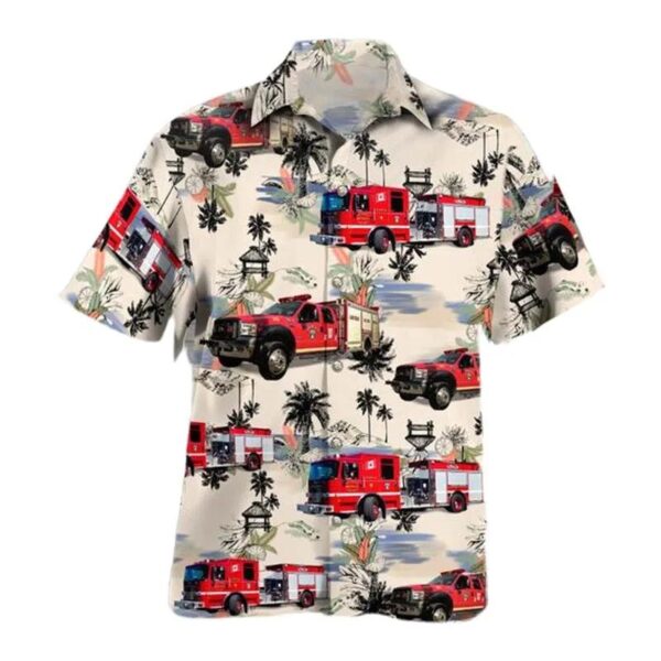 Bathurst Fire Department, Bathurst, Canada Hawaiian Shirt Bathurst Fire Department, Bathurst, Canada Hawaiian Shirt