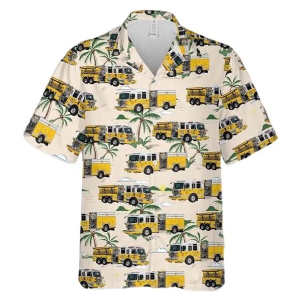Bay District Volunteer Fire Department Hawaiian Shirt Bay District Volunteer Fire Department Hawaiian Shirt