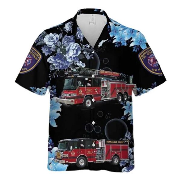 Bernalillo County New Mexico Nm Fire Department Rescue Hawaiian Shirt Bernalillo County New Mexico Nm Fire Department Rescue Hawaiian Shirt