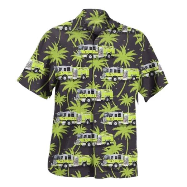 Braddock, Pennsylvania, Rivers Edge Volunteer Fire Department Hawaiian Shirt Braddock, Pennsylvania, Rivers Edge Volunteer Fire Department Hawaiian Shirt