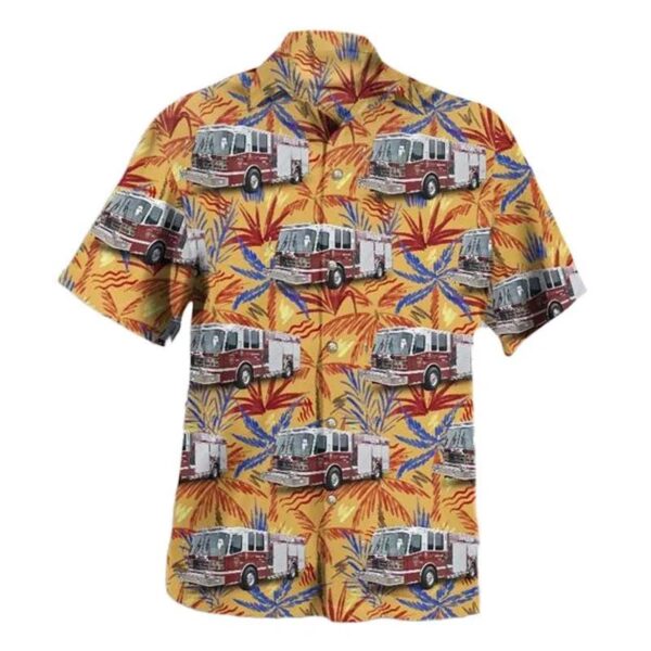 Brazoria, Texas, Brazoria Volunteer Fire Department Hawaiian Shirt Brazoria, Texas, Brazoria Volunteer Fire Department Hawaiian Shirt
