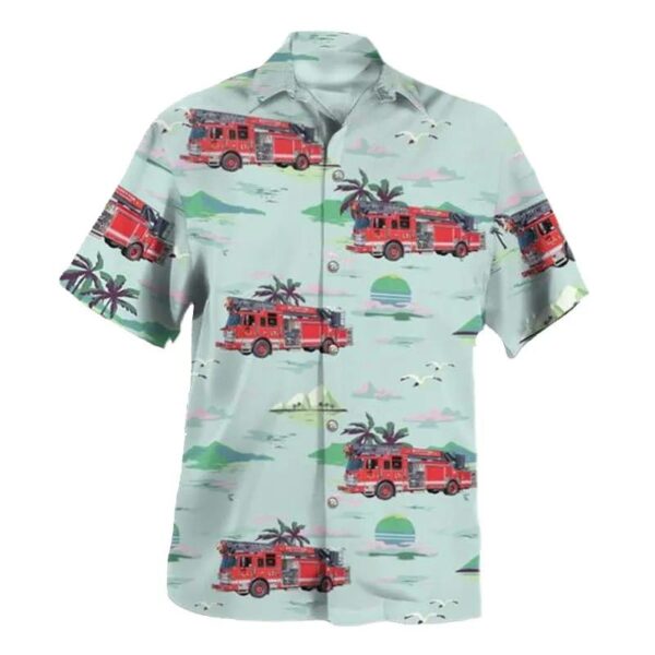 Bridgeton, New Jersey, Bridgeton Fire Department Hawaiian Shirt Bridgeton, New Jersey, Bridgeton Fire Department Hawaiian Shirt