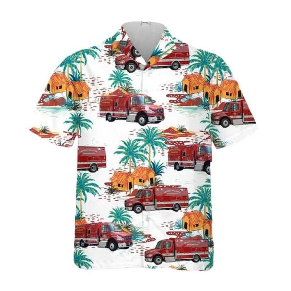 California Beverly Hills Fire Department Paramedic Hawaiian Shirt California Beverly Hills Fire Department Paramedic Hawaiian Shirt