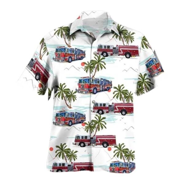 Canton, New York, Canton Fire Department Hawaiian Shirt Canton, New York, Canton Fire Department Hawaiian Shirt