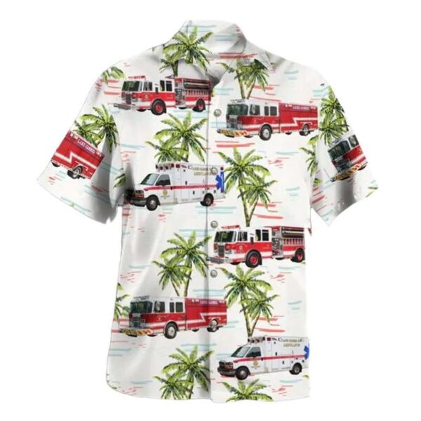 Carmel, New York, Lake Carmel Fire Department Hawaiian Shirt Carmel, New York, Lake Carmel Fire Department Hawaiian Shirt