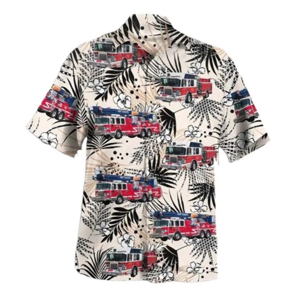 Center Valley, Pennsylvania, Upper Saucon Volunteer Fire Department Hawaiian Shirt Center Valley, Pennsylvania, Upper Saucon Volunteer Fire Department Hawaiian Shirt