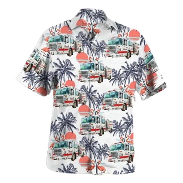 Charlestown, Indiana, Charlestown Fire Department Hawaiian Shirt Charlestown, Indiana, Charlestown Fire Department Hawaiian Shirt