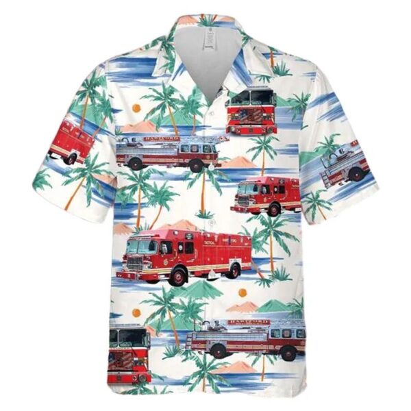 City Of Hartford Fire Department Hawaiian Shirt