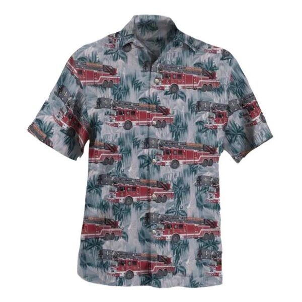 Denton, Texas, Denton Fire Department Hawaiian Shirt Denton, Texas, Denton Fire Department Hawaiian Shirt