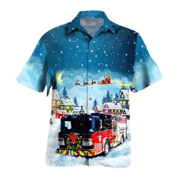 East Haven, Connecticut, East Haven Fire Department Christmas Hawaiian Shirt